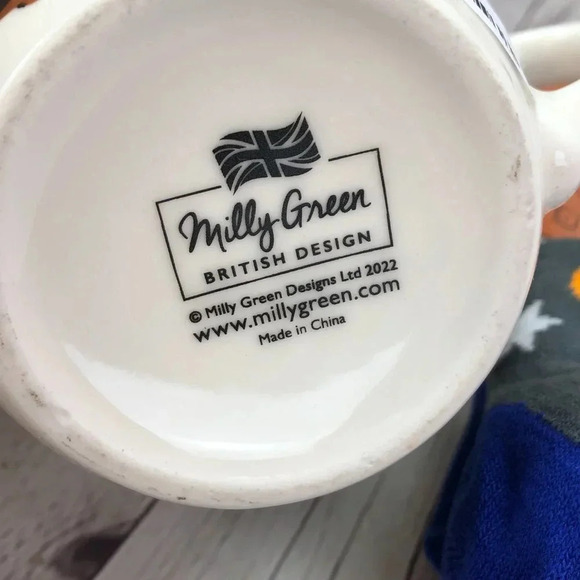 Milly green dachshund witchy paws mug and sock set - Picture 7 of 7